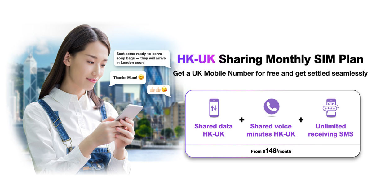3 Hong Kong HKUK Sharing Monthly Plan
