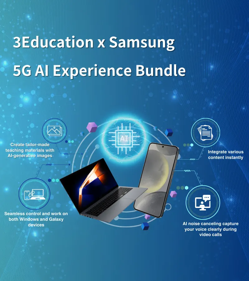 3Education × Samsung 5G AI Experience Bundle