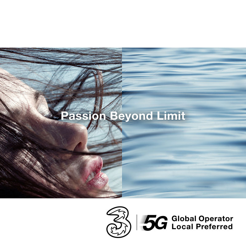 3 Hong Kong | 5G Global Operator ． Local Preferred