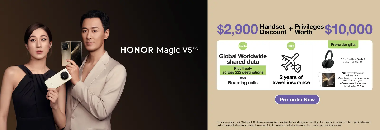 HONOR Magic V5 5G Specifications