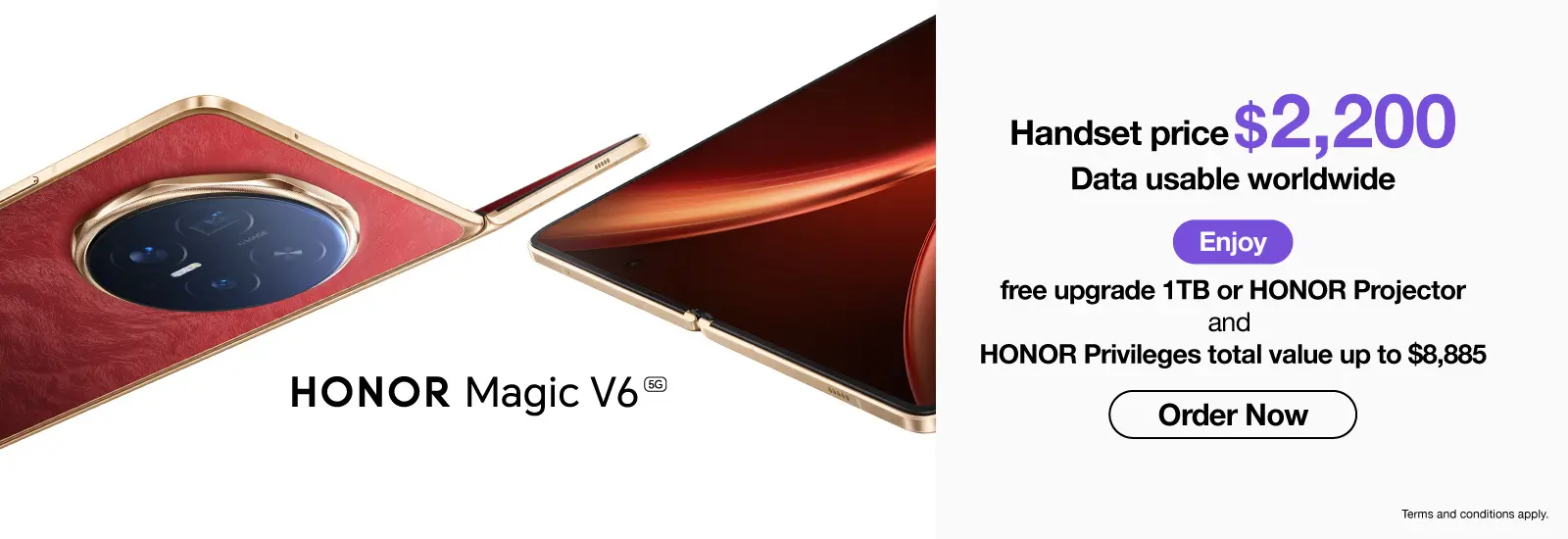 HONOR Magic V6 5G Specifications