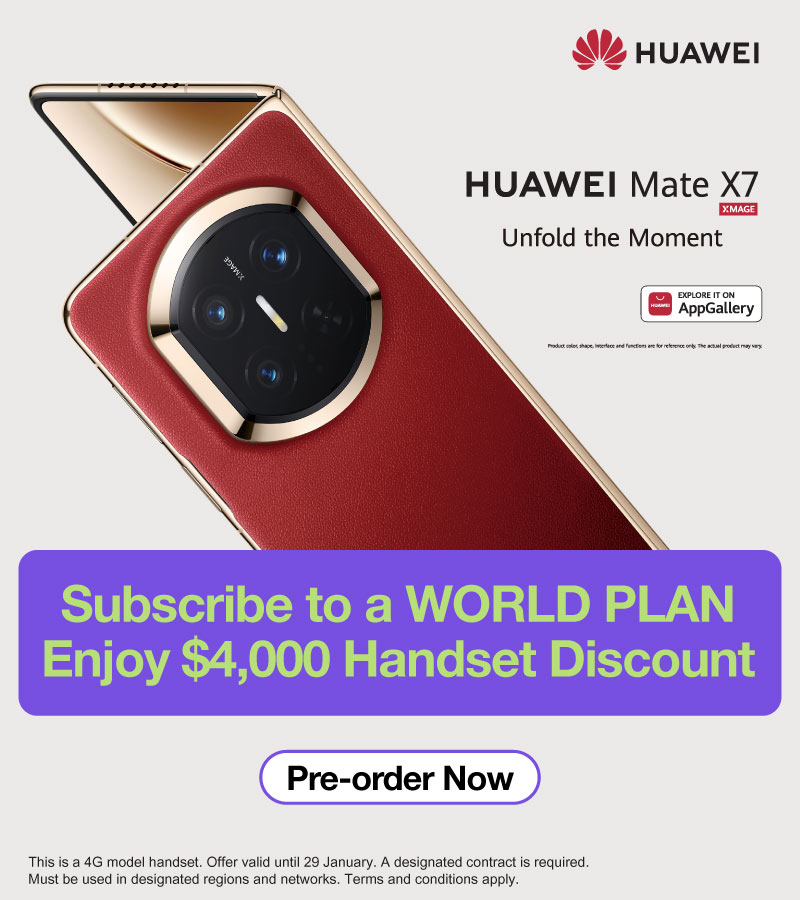 WORLD PLAN monthly Plan - Subscription to enjoy HK and Global Shared Data, roaming voice minutes and Handset discount and Privileges worth $7,396
