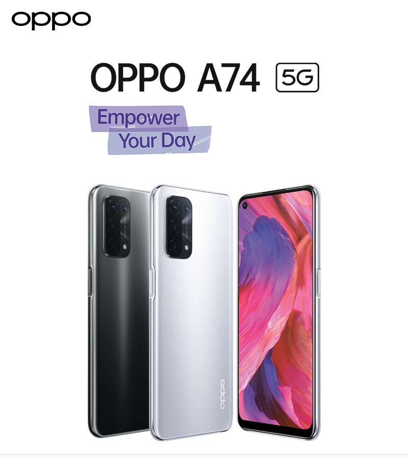 OPPO A74 5G add-on $95/mth up upon SIM Subscription/contract renewal