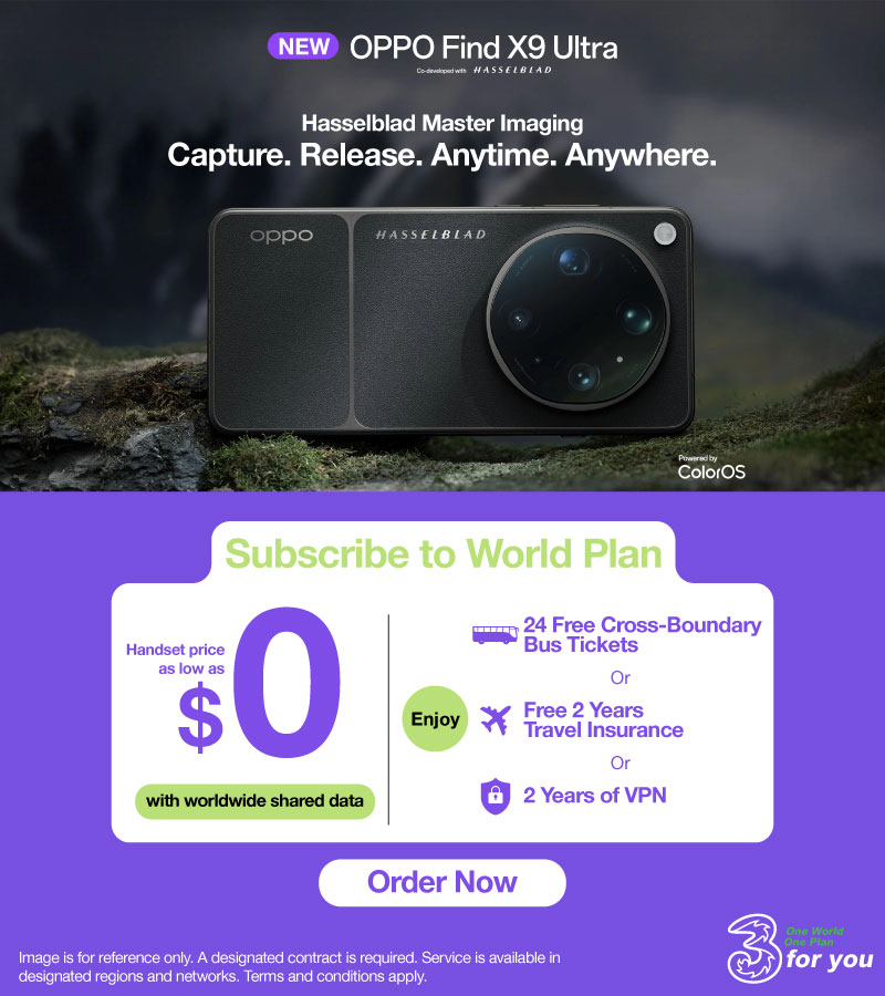 [New] WORLD PLAN monthly Plan - Subscription to enjoy HK and Global Shared Data, roaming voice minutes and lower as $0 handset price