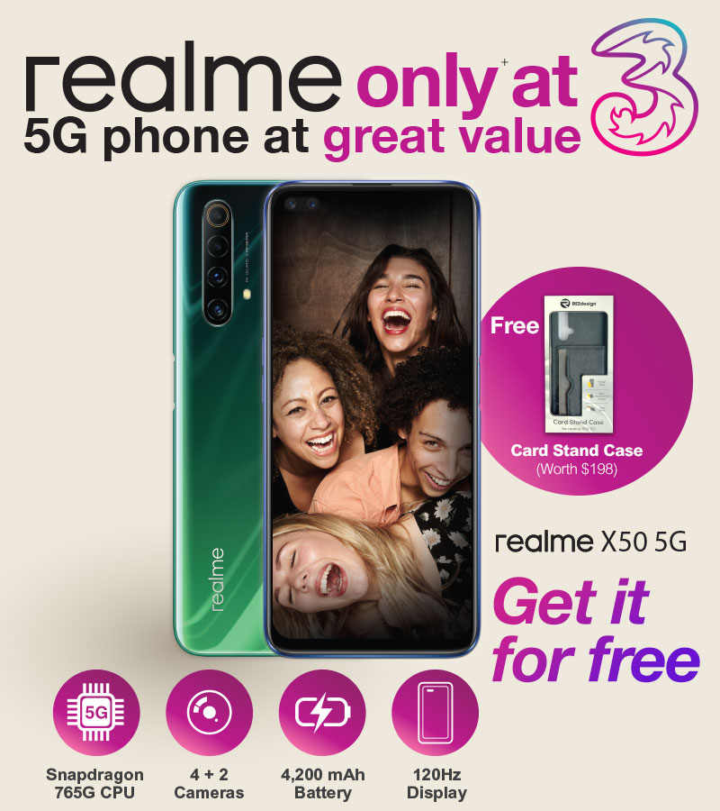  Trade-in any of 2G/3G/4G handset, and get one of below 5G handset for free