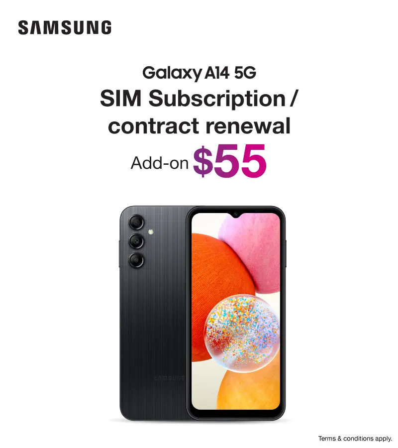 $55/mth up Add-on Offer upon SIM Subscription / contract renewal. Free delivery!