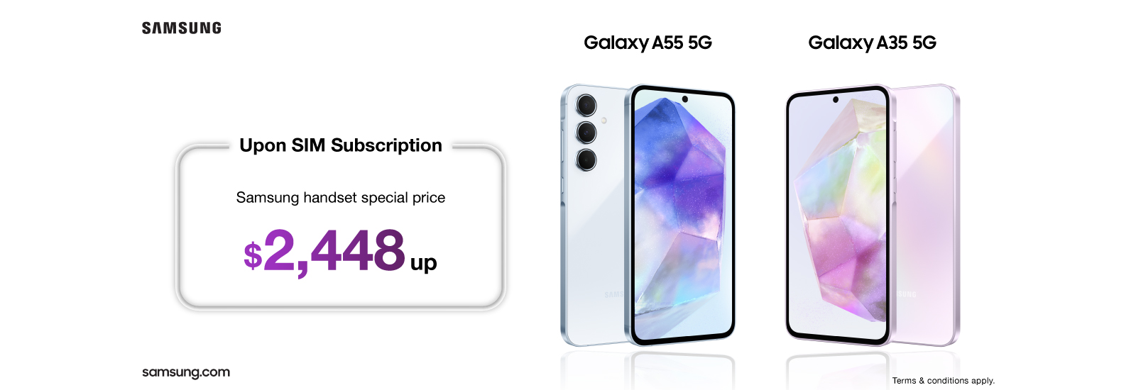 Samsung Galaxy A55 5G | A35 5G Specifications