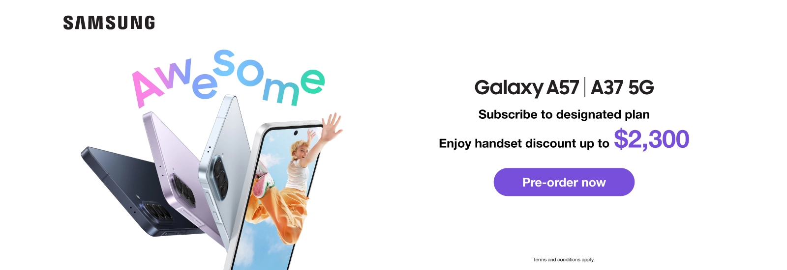 Samsung Galaxy A37 5G | A57 5G