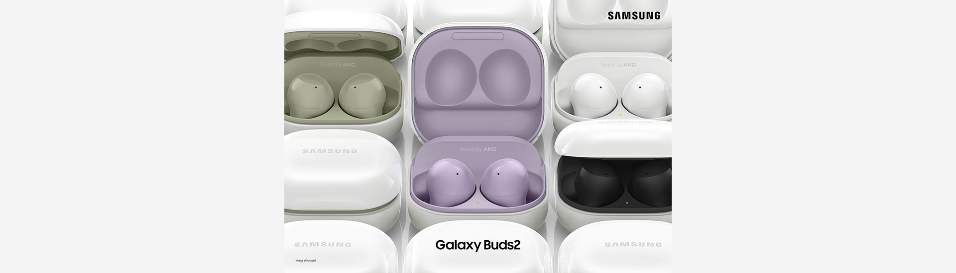 Galaxy Buds2無線降噪耳機，享$300折扣優惠或每月$33起，建議售價$1,298