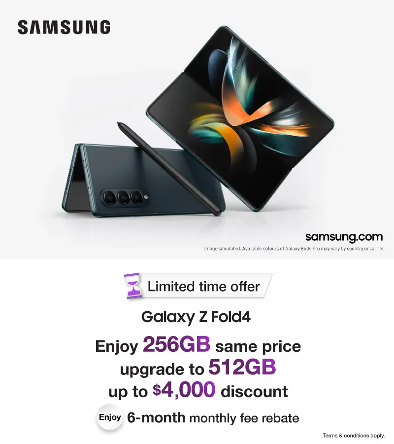 $0 Handset price Monthly fee $378 up. Pre-order to enjoy up to total value $1,536.