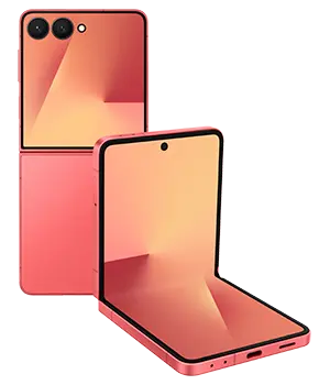 Samsung Galaxy Z Flip7 Coralred