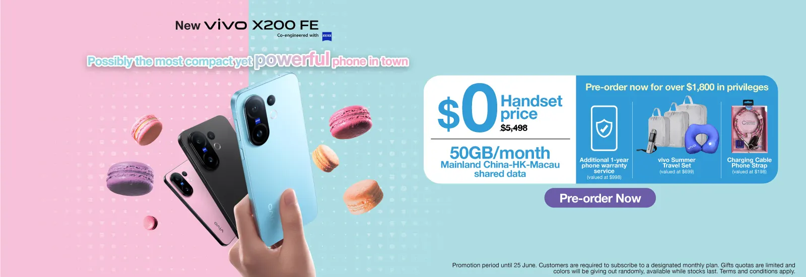 vivo X200 FE 5G Specifications