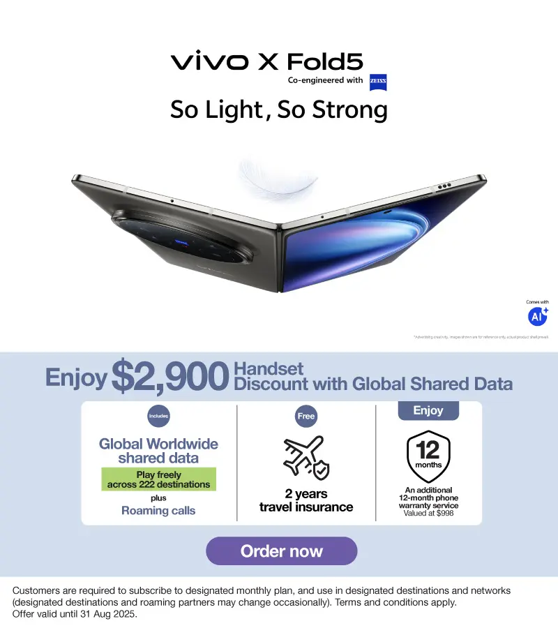 vivo X Fold5 5G Specifications