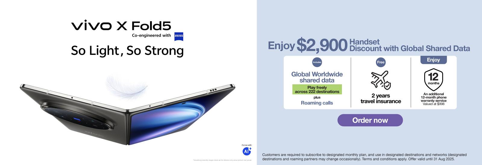 [New] WORLD PLAN monthly Plan - Subscription to enjoy HK and Global Shared Data, roaming voice minutes and handset discount up to $2,900