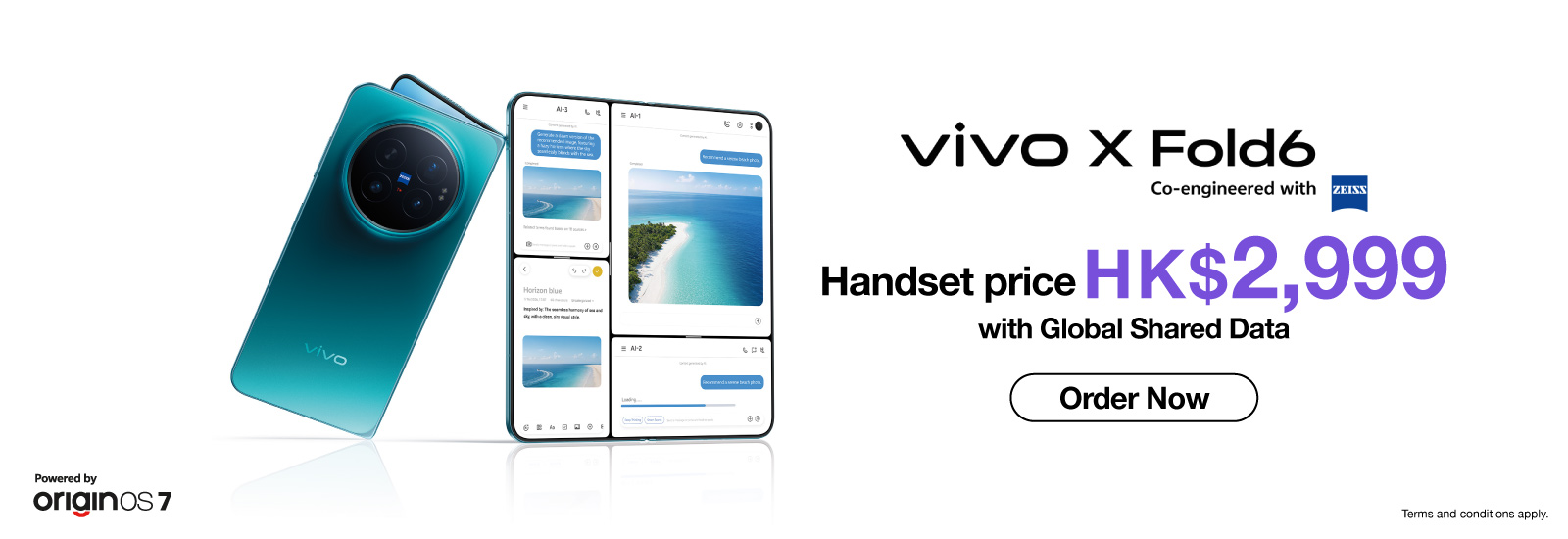 [New] WORLD PLAN monthly Plan - Subscription to enjoy HK and Global Shared Data, roaming voice minutes and handset price HK$2,999