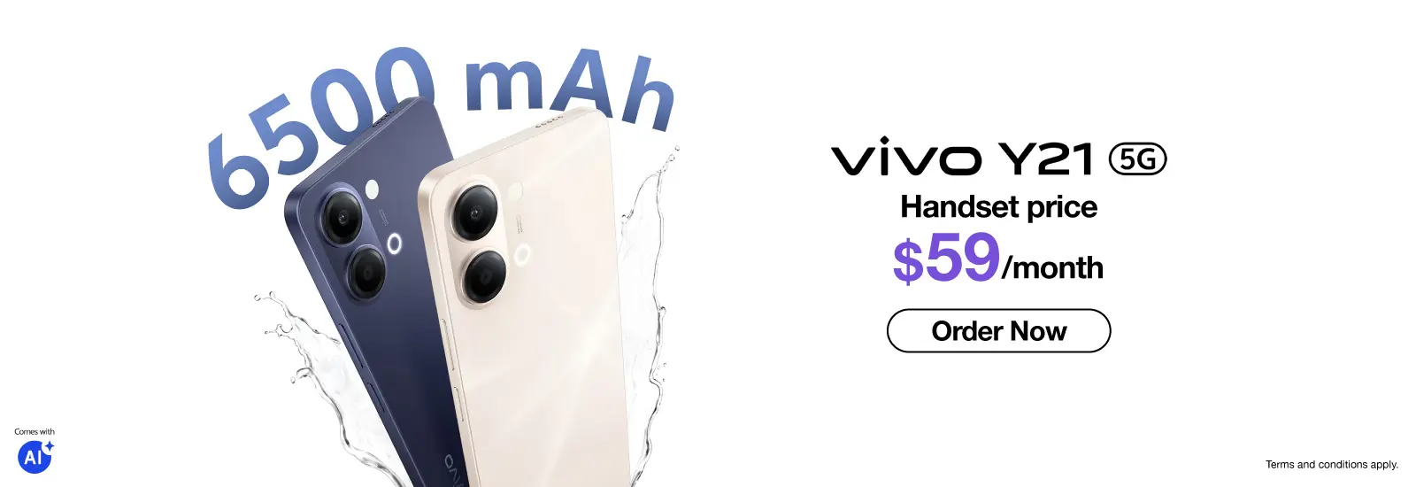 vivo Y21 5G Specifications