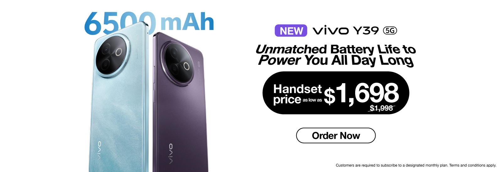 Handset special price at $2,348 upon SIM Subscription / contract renewal