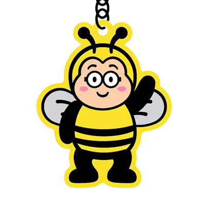 HoneyBee keychain