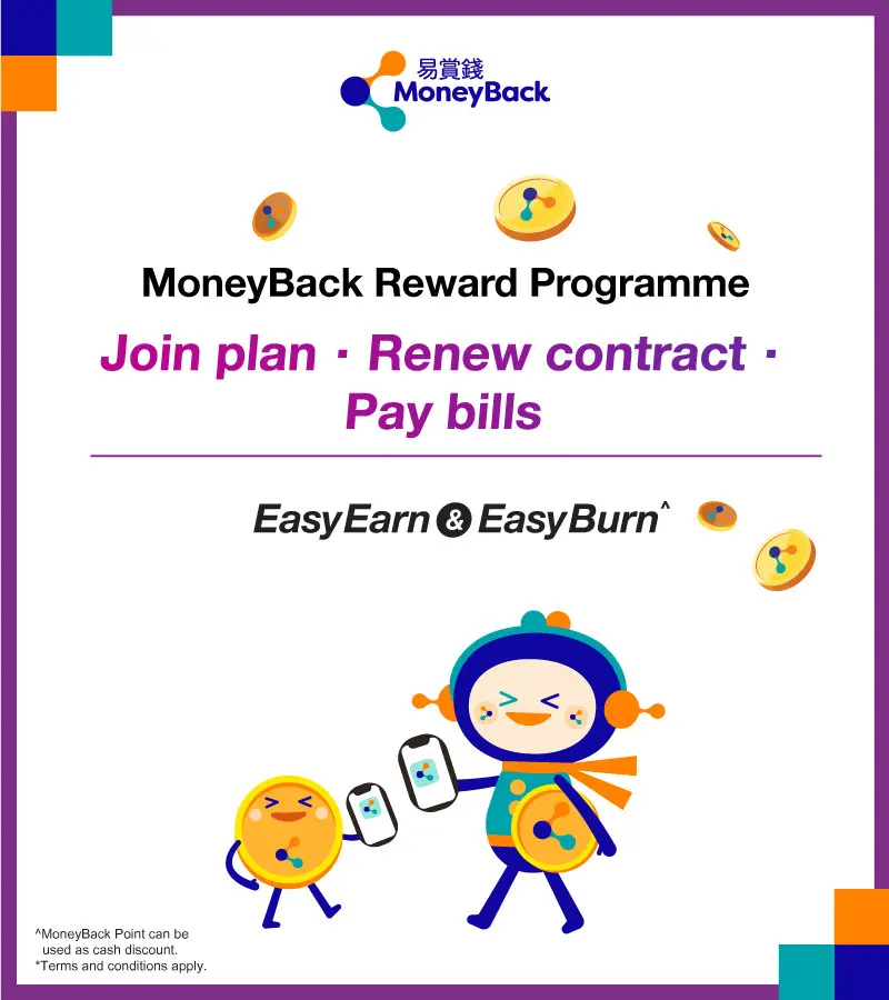 MoneyBack@3 Reward Programme
