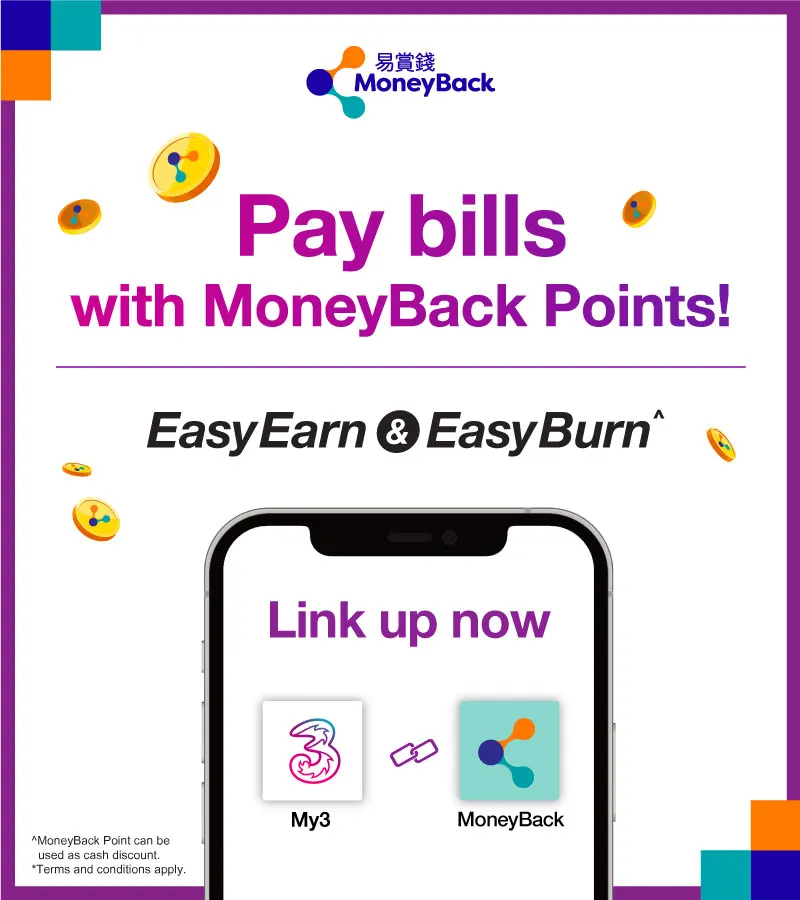 Pay phone bills with MoneyBack Points