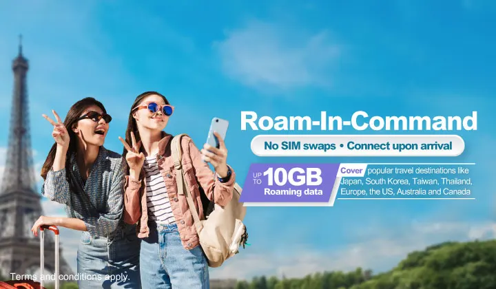 Roam-in-Command 10GB