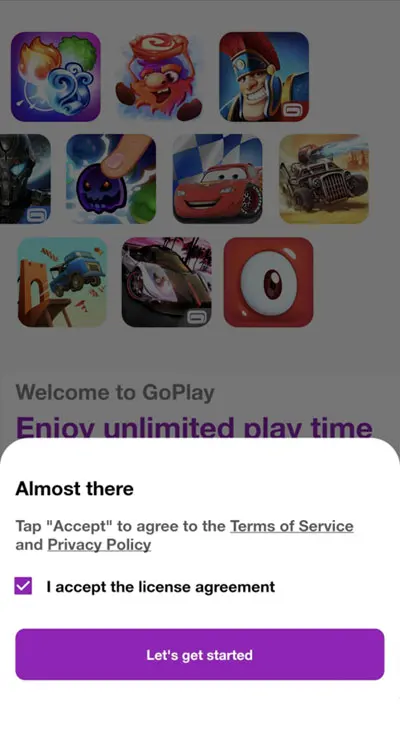 GoPlay Instructions - Step 2