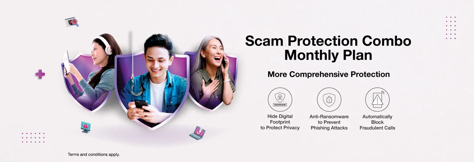 Scam Protection Combo Monthly Plan